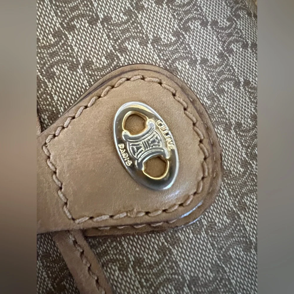 Celine Triomphe Macadam Mini Crossbody Bag - Picture 8 of 15